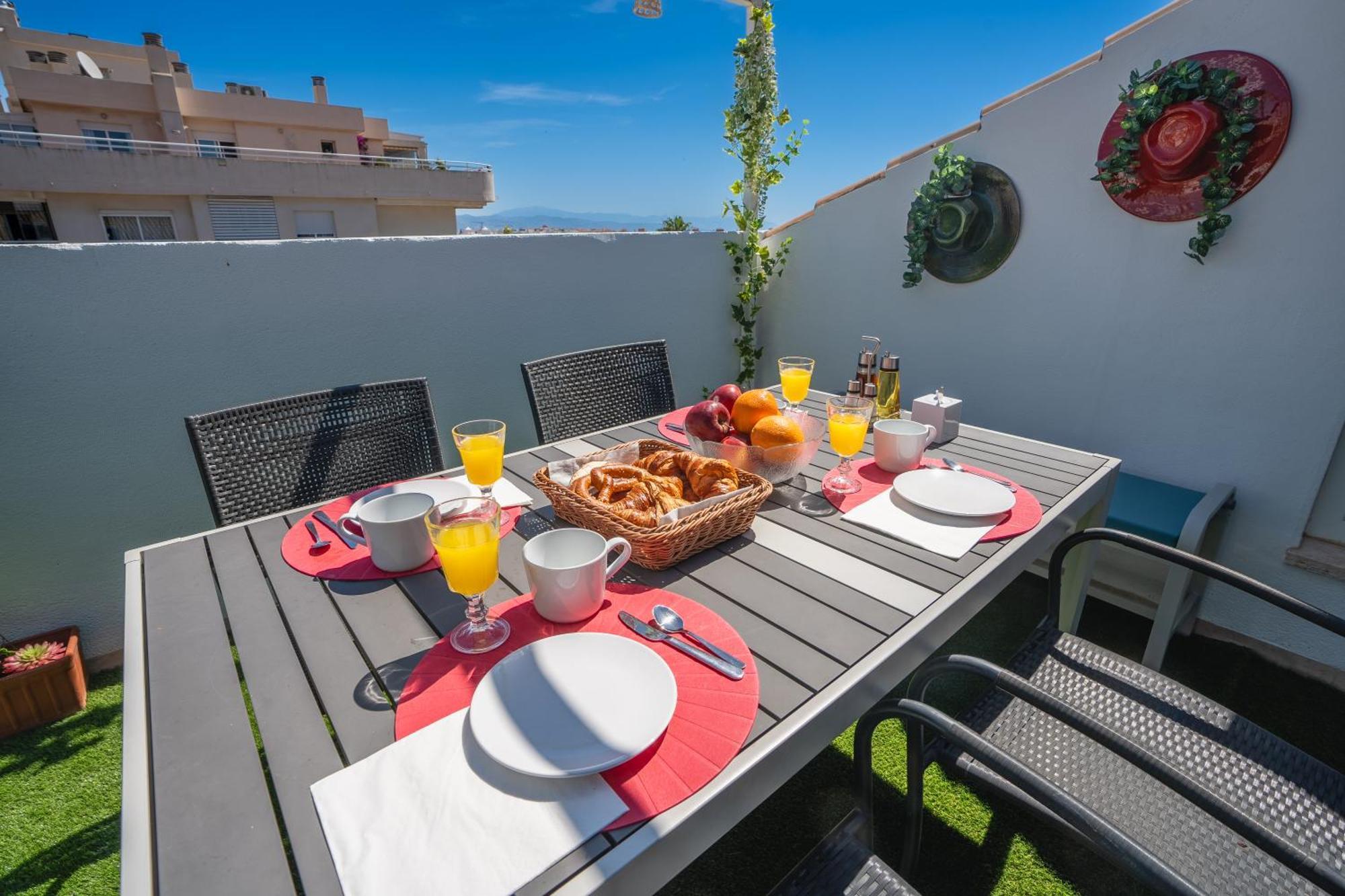 Penthouse With Sea Views Los Alamos Torremolinos Ngoại thất bức ảnh