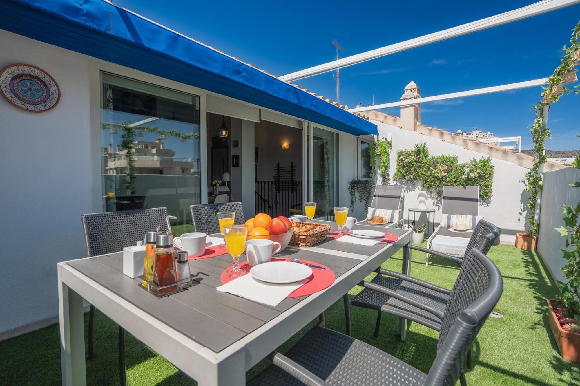 Penthouse With Sea Views Los Alamos Torremolinos Ngoại thất bức ảnh